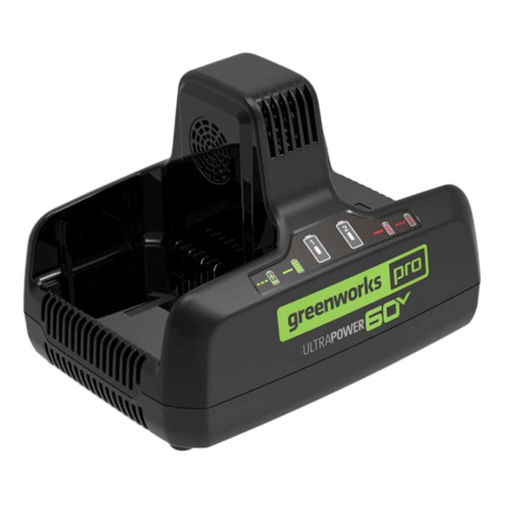 Зарядное устройство Greenworks 60V двухпортовое,10А