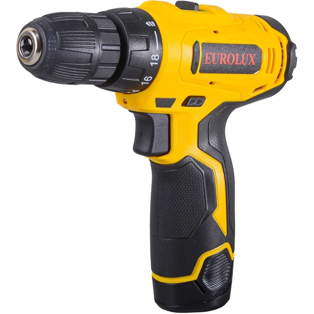 Дрель-шуруповерт аккумуляторная Eurolux ДА-12/2Li