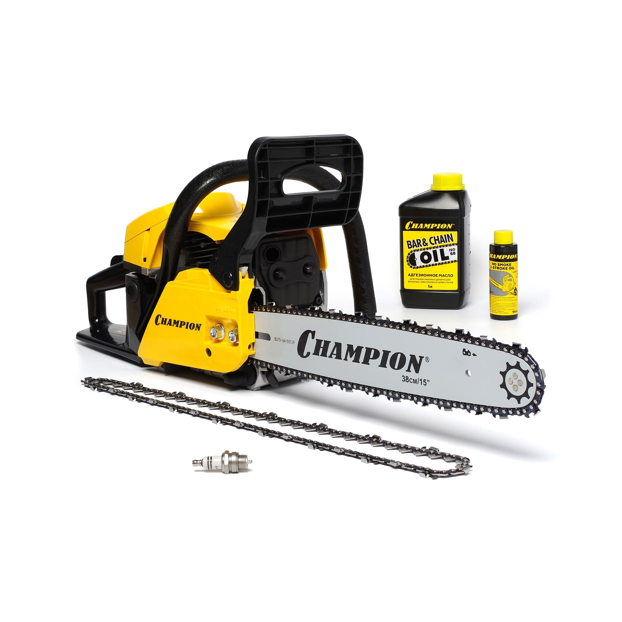 Бензиновая цепная пила CHAMPION 246-15"