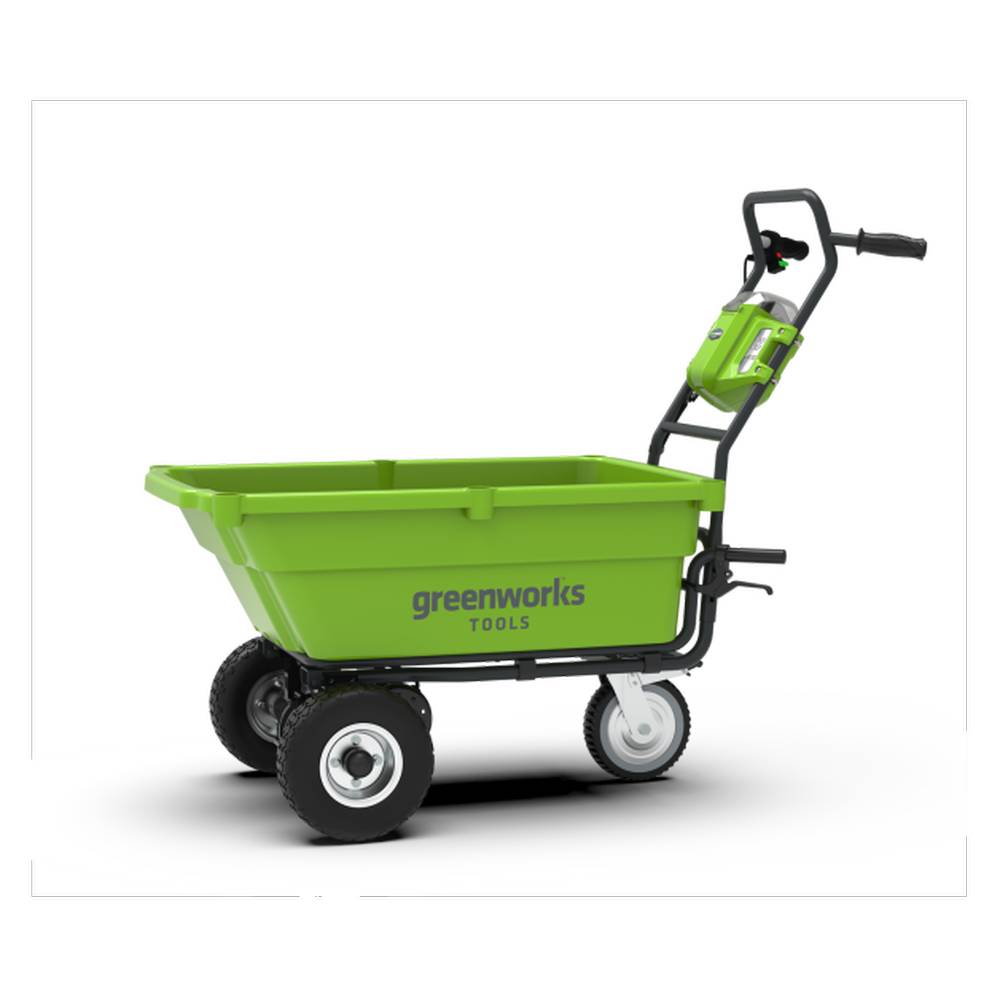 Тележка садовая самоходная Greenworks G40GC (без АКБ и ЗУ)