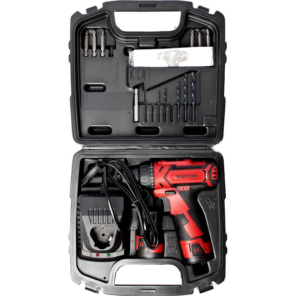 Шуруповерт аккумуляторный REDVERG RD-SD10L/2T