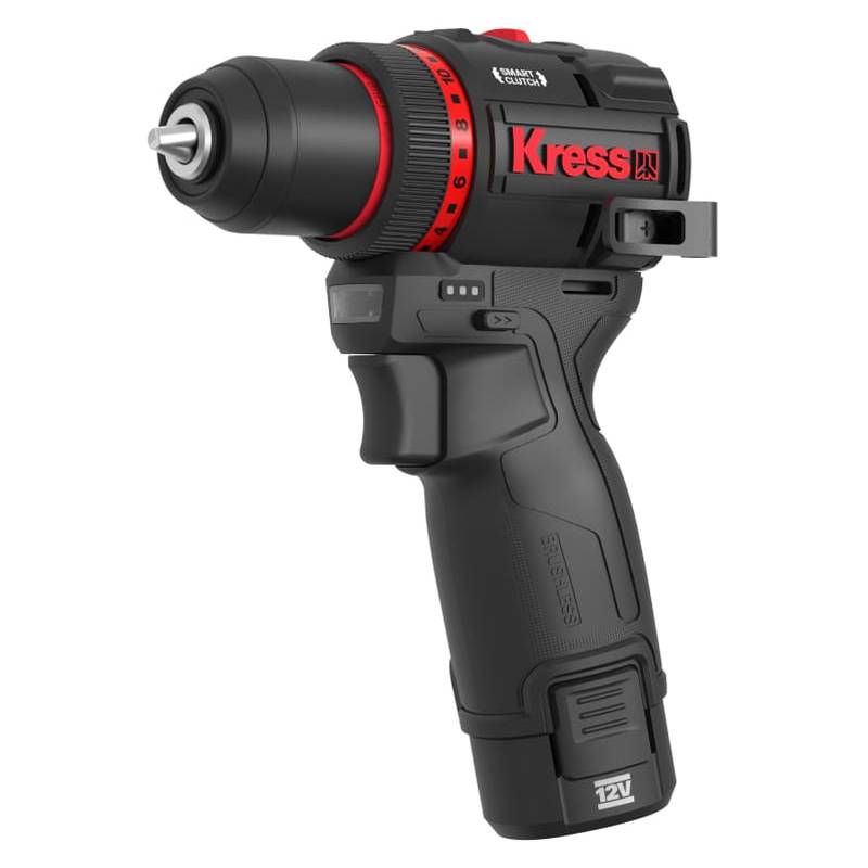 Шуруповерт аккумуляторный бесщеточный KRESS KH177