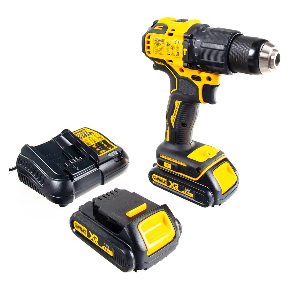 Шуруповерт аккумуляторный DeWalt DCD709S2T