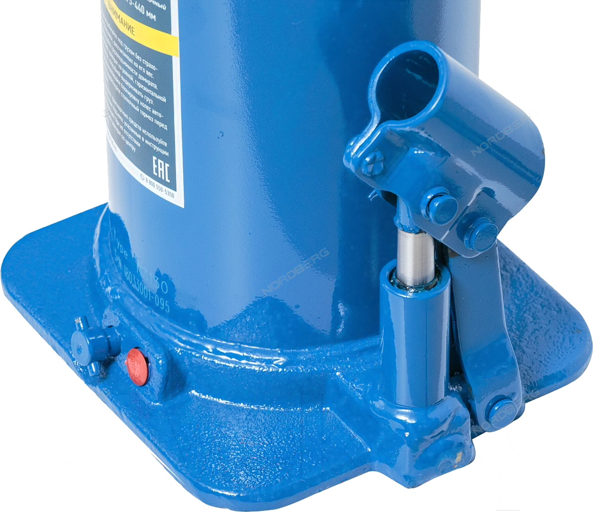 Домкрат бутылочный, 30 т NORDBERG N3130