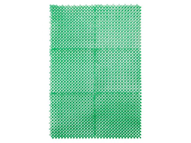 Коврик придверный, 43х64 см, "Травка", зелёный, PERFECTO LINEA (22-436401)