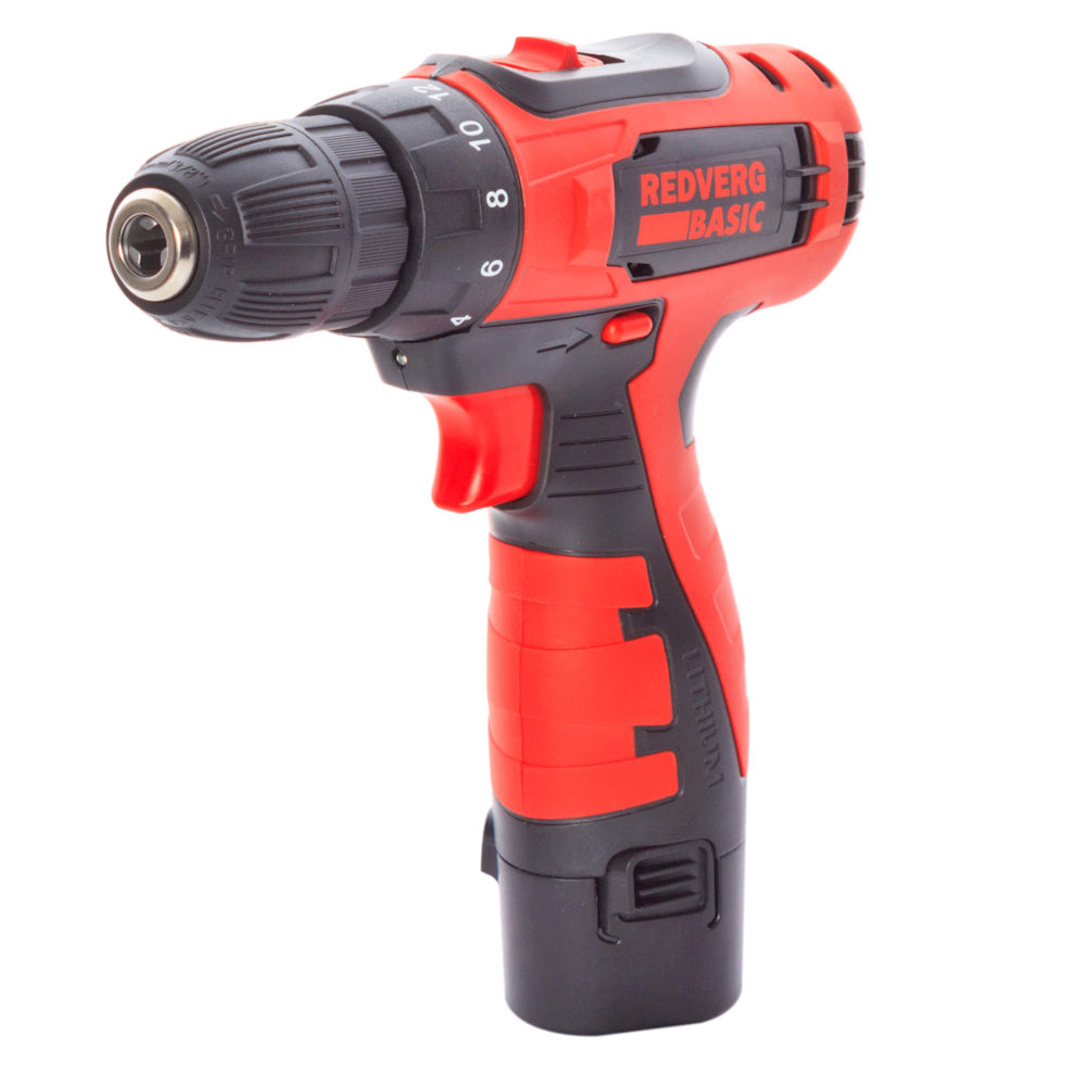 Шуруповерт аккумуляторный REDVERG Базовый/Basic SD12LE/2-2