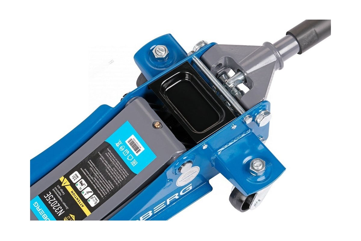 Домкрат подкатной 2,5 т с резиновой насадкой NORDBERG N32025E