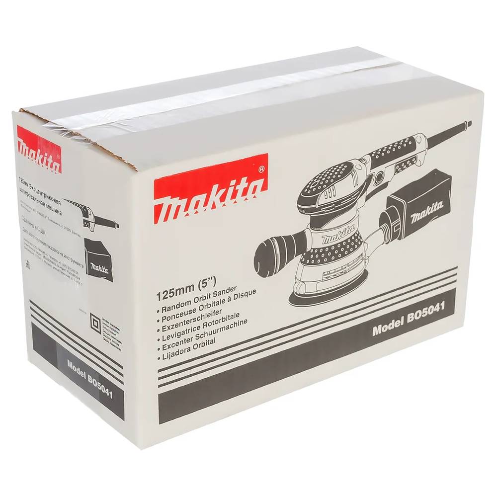 Машина плоско-шлифовальная эксцентриковая Makita BO5041