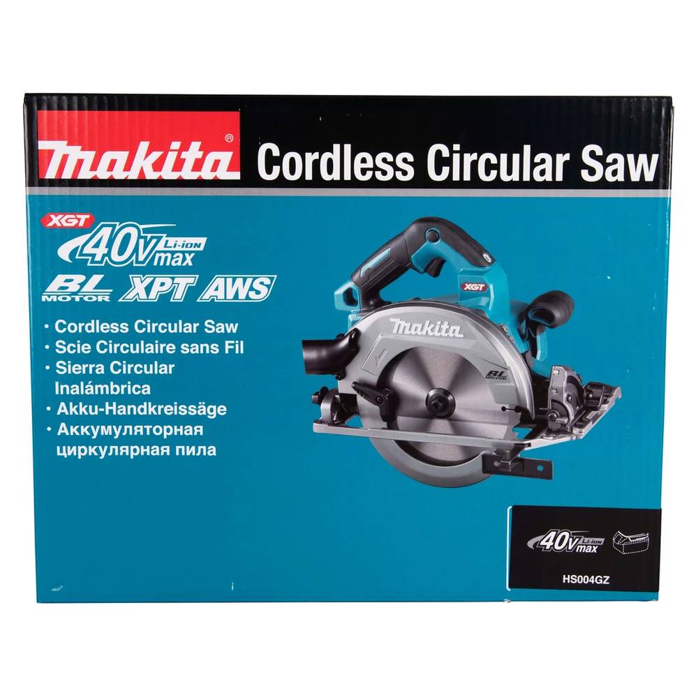 Пила дисковая аккумуляторная Makita HS004GZ01
