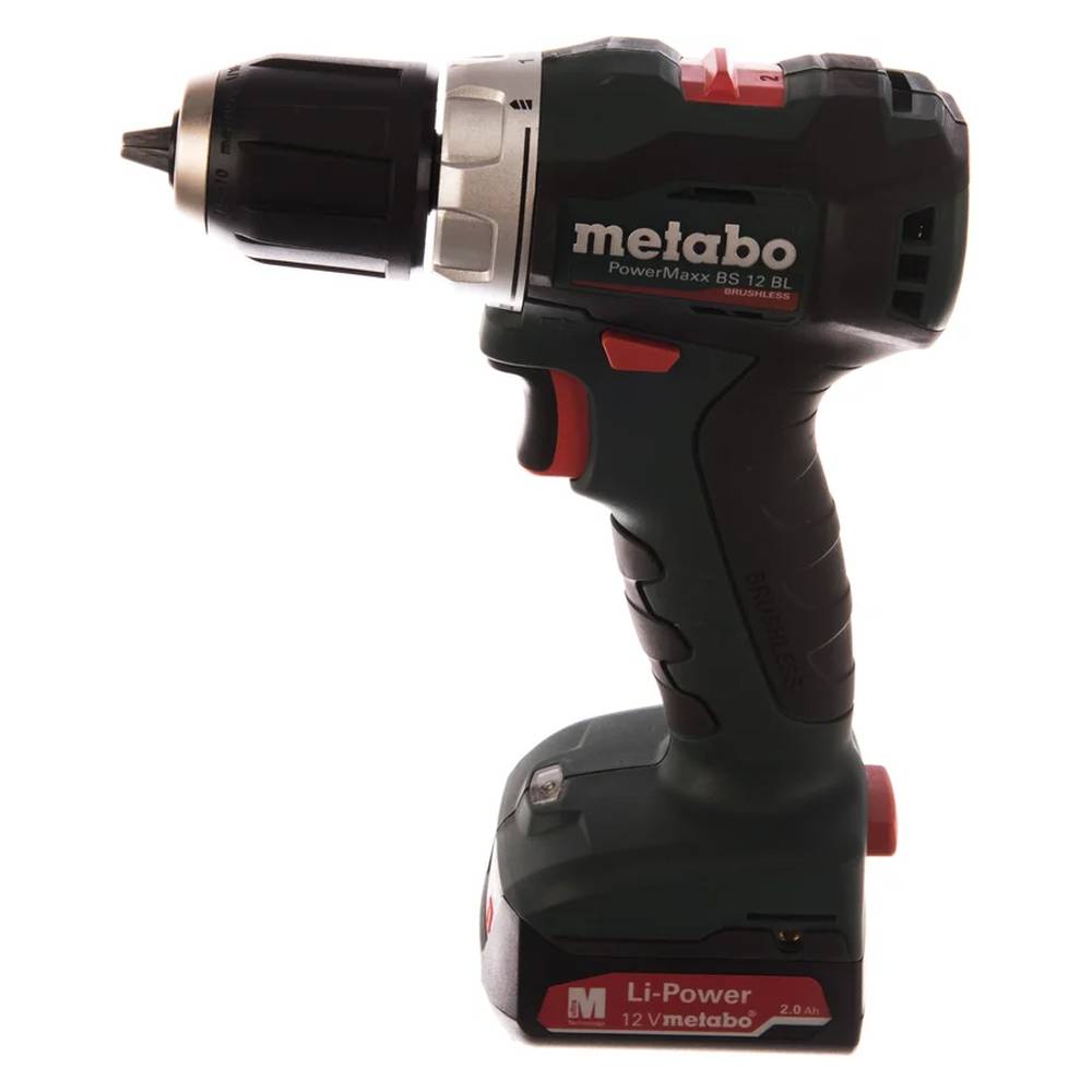 Шуруповерт аккумуляторный Metabo PowerMaxx BS 12 BL