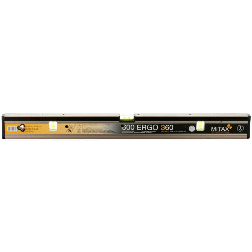 Уровень строительный MITAX 800 ERGO 360 3 капсулы E800