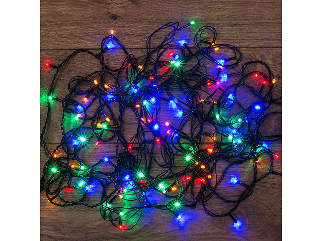 Гирлянда светодиодная универсальная 300 LED мультиколор 15 м с контроллером NEON-NIGHT
