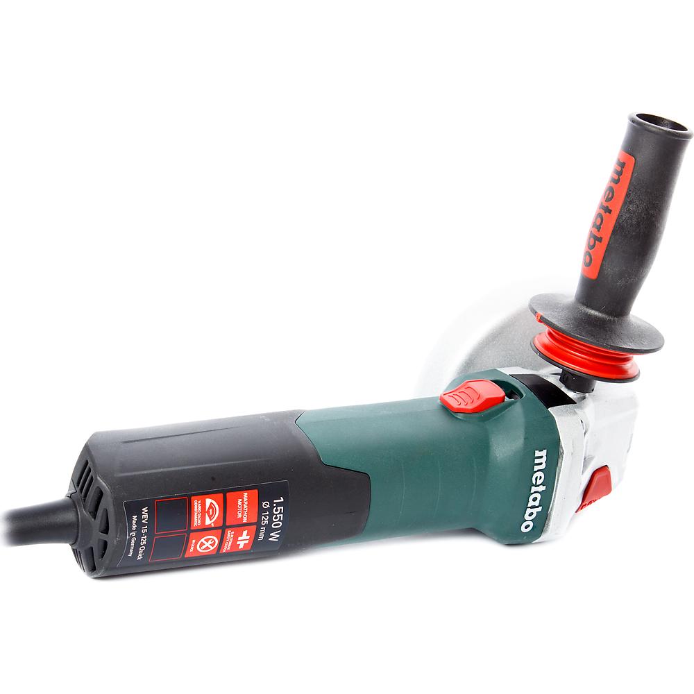 Машина шлифовальная угловая Metabo WEV 15-125 квик/Quick