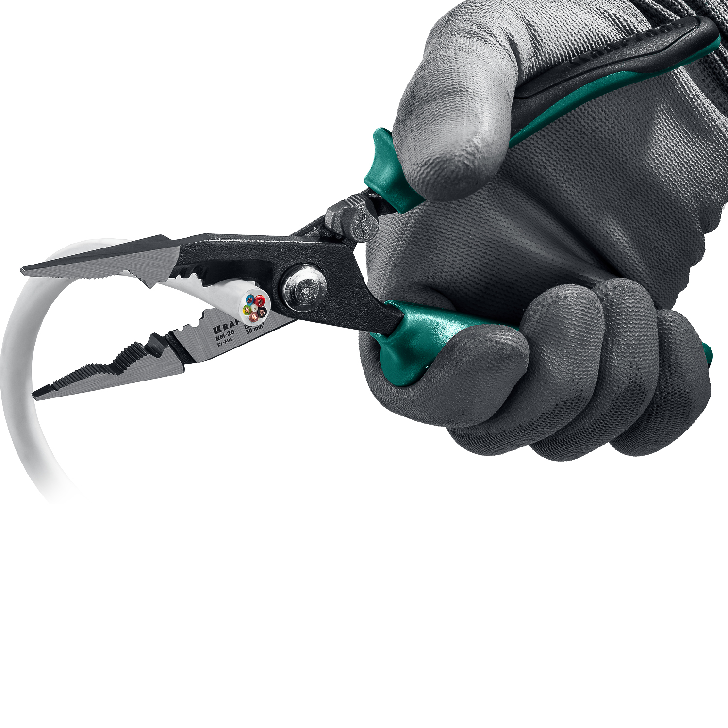 KRAFTOOL KM-20 инструмент для снятия изоляции (23336-20)
