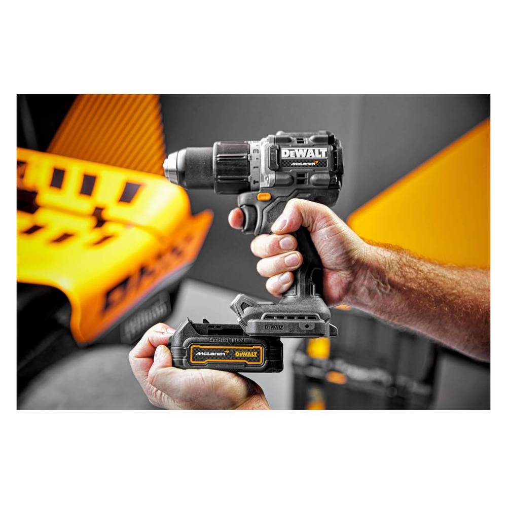 Шуруповерт аккумуляторный DeWalt Макларен лимитированная серия/McLaren Limited Edition DCD85ME2GT (2 акк;з/у)