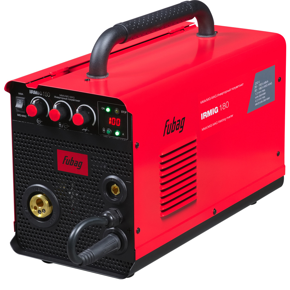 FUBAG Сварочный инверторный полуавтомат IRMIG 180 с горелкой FB 250 3 м в комплекте