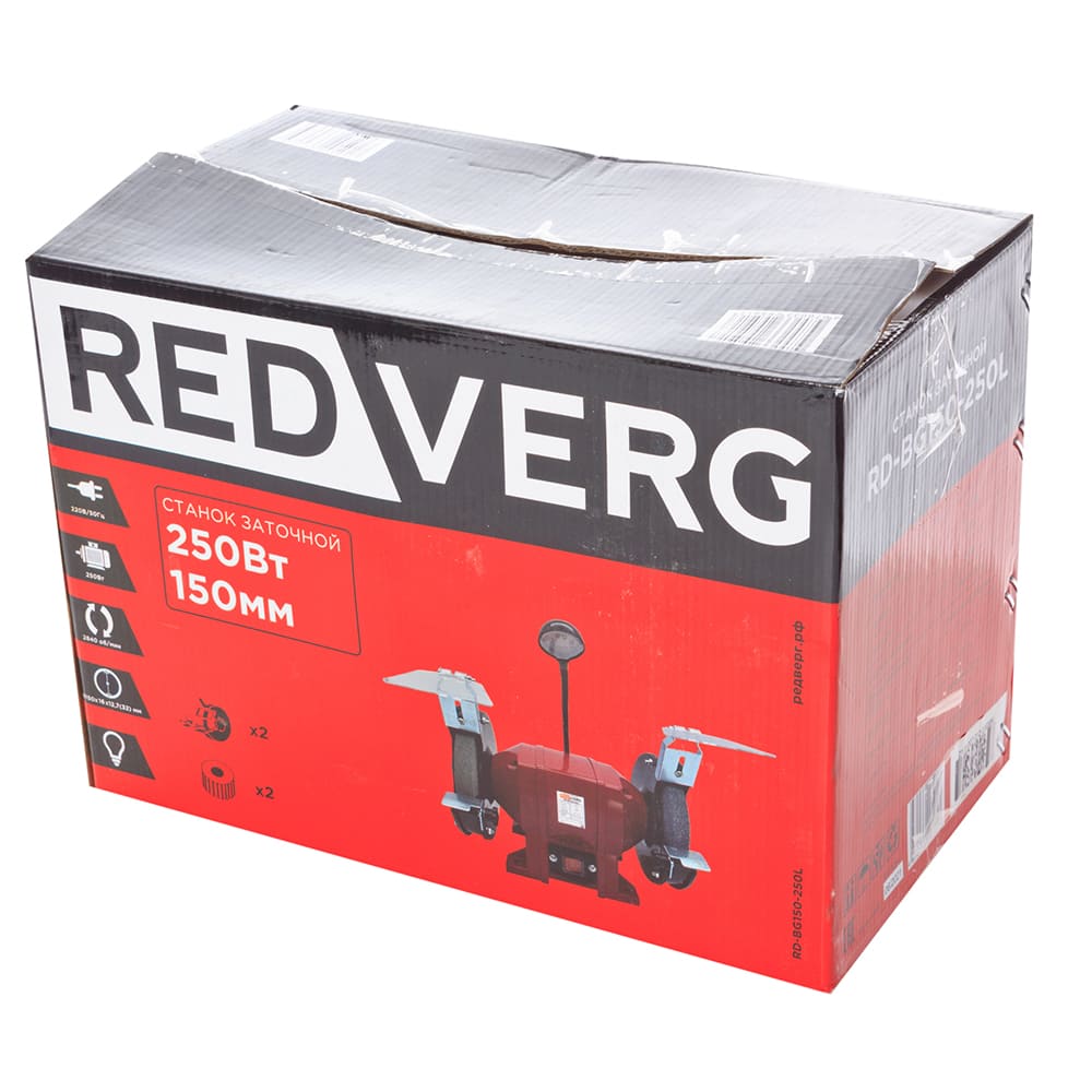 Станок заточной REDVERG RD-BG150-250L