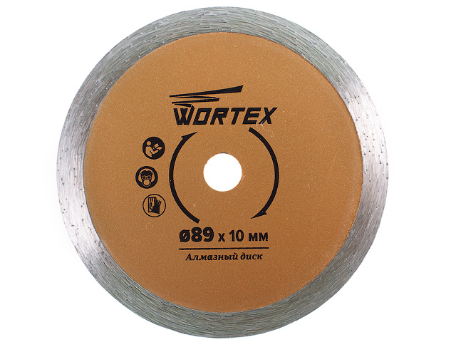 Диск пильный по керамике 89x10 мм HS S100 T в блистере (HSS100T00026) (WORTEX)