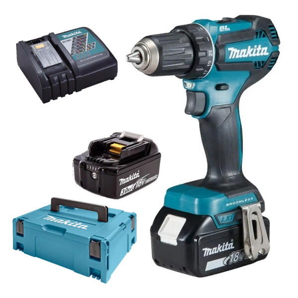 Шуруповерт аккумуляторный Makita DDF485RFJ