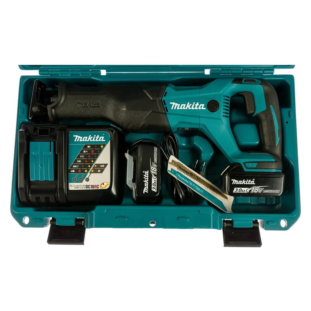 Пила сабельная аккумуляторная Makita DJR186RFE