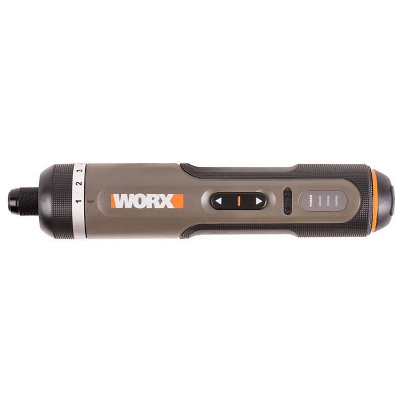 Отвертка аккумуляторная WORX WX242, 4В, 5Нм, 2Ач, набор оснастки
