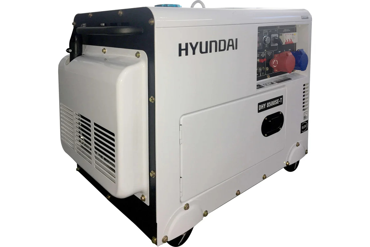 Генератор дизельный HYUNDAI DHY 8500SE-T