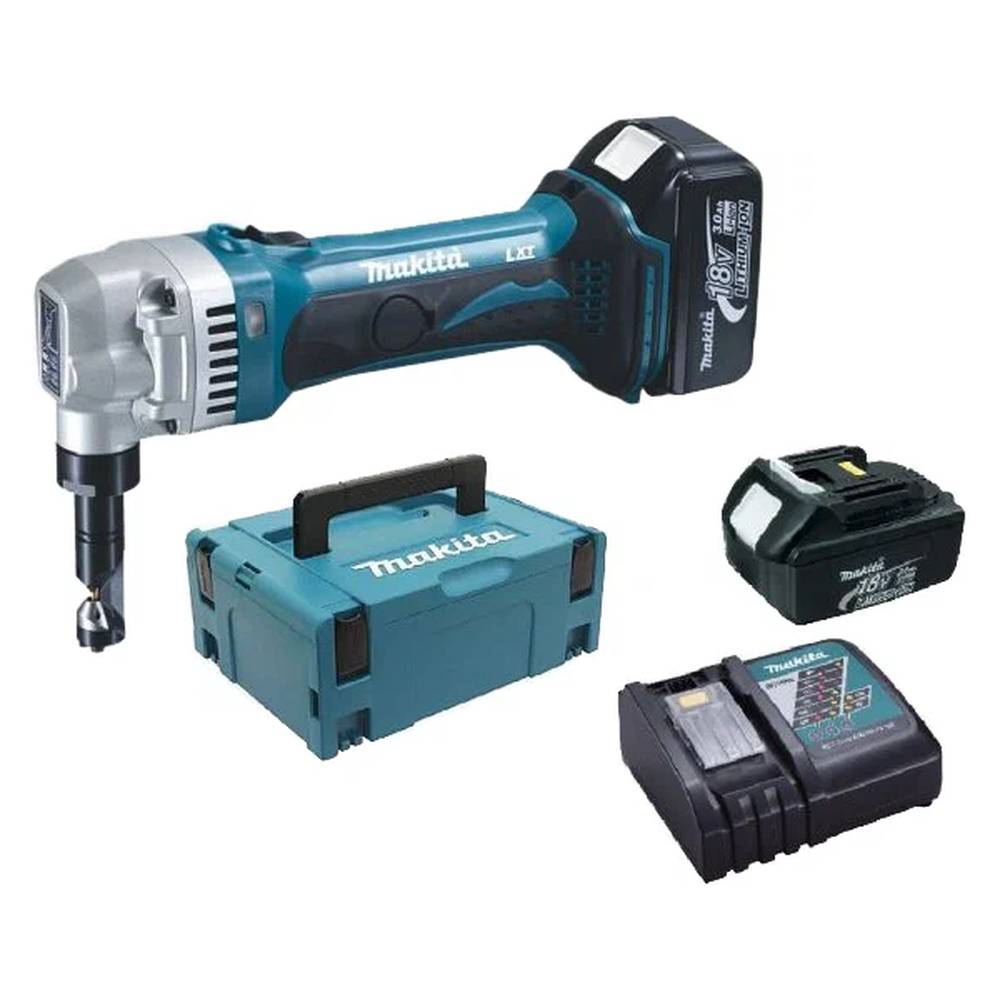 Ножницы аккумуляторные высечные Makita DJN161RFE