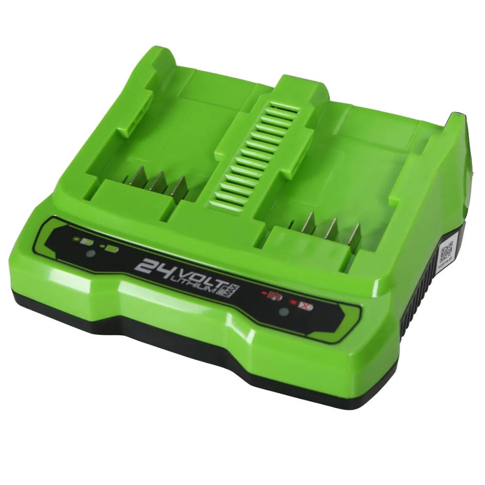 Зарядное устройство Greenworks 24В (на 2 аккумулятора)(2931907)