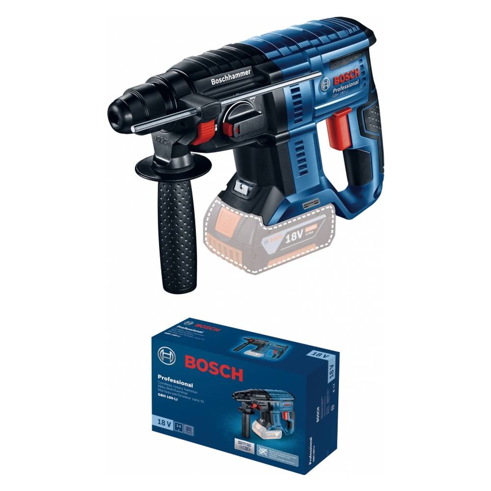 Перфоратор аккумуляторный Bosch GBH 180-LI (без акк, без з/у)