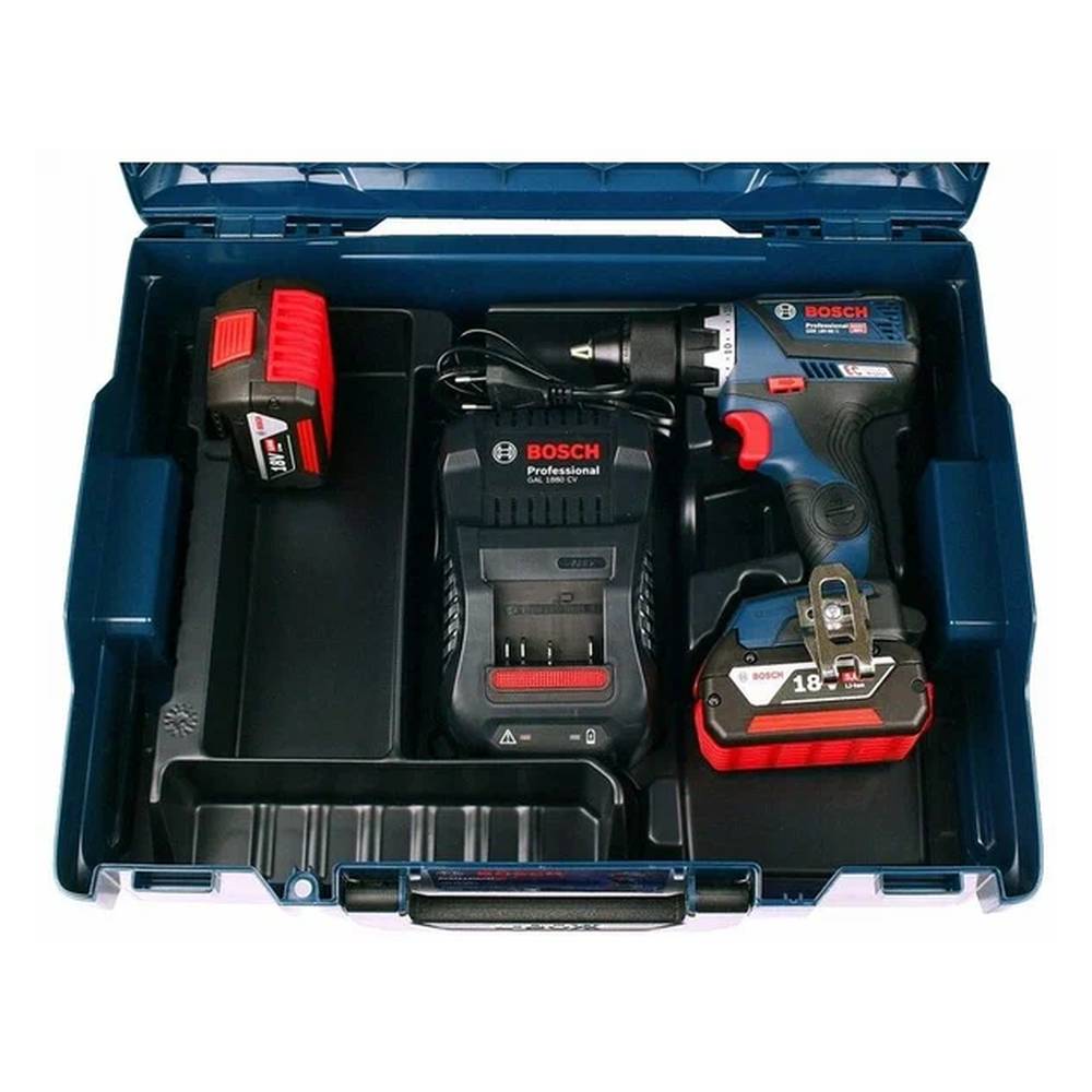 Шуруповерт аккумуляторный ударный Bosch GSB 18V-60 C