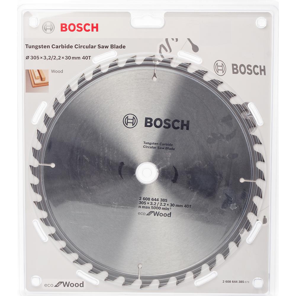 Диск пильный Bosch твердосплавный 305х30х 40 ECO (385)