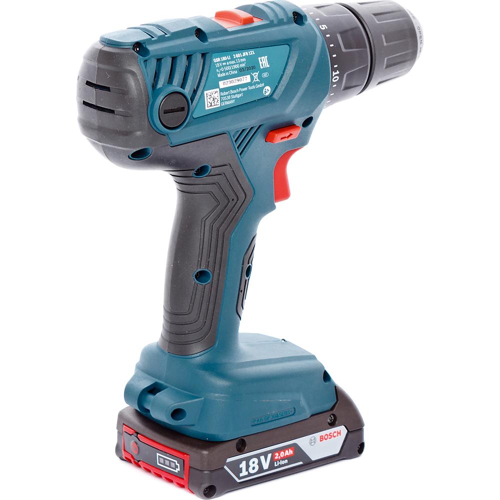 Шуруповерт аккумуляторный Bosch GSR 180-Li(2Ач)