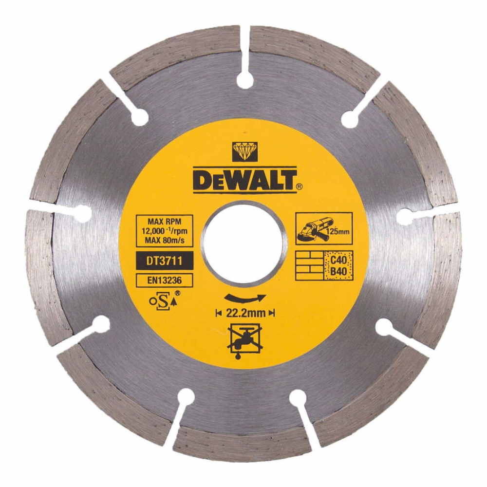 Круг алмазный DeWalt ф125 универсальный DT3711