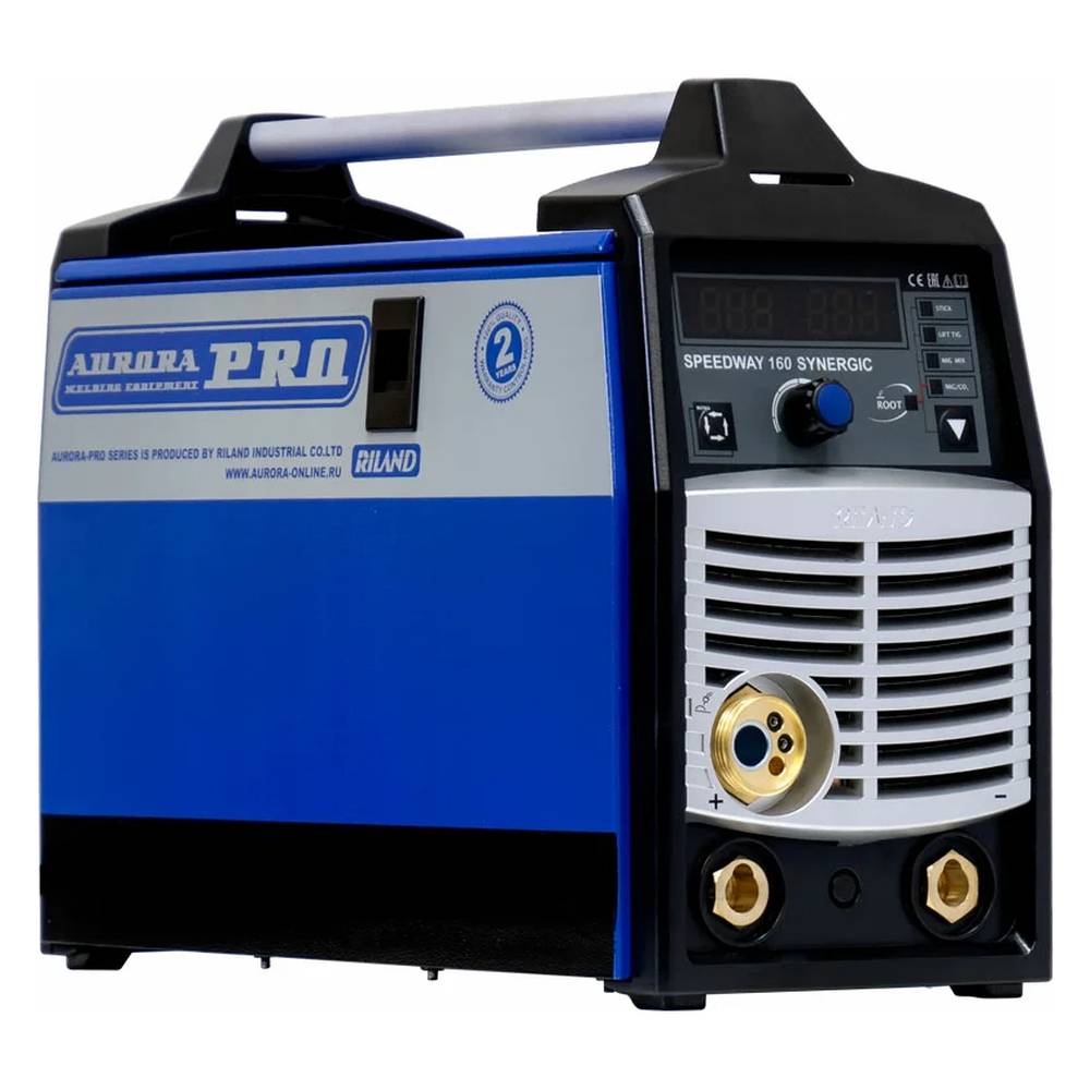 Полуавтомат сварочный инверторный Aurora Pro SPEEDWAY 160 SYNERGIC (MIG/MAG+MMA+TIG lift)
