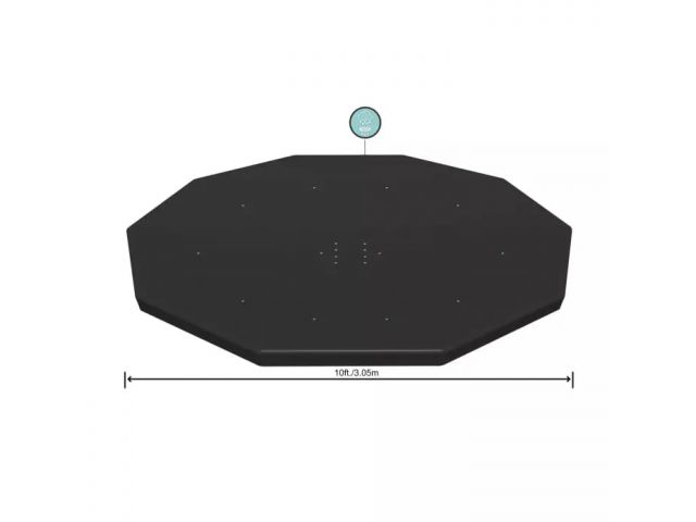 Тент-чехол для бассейна 305 cм, BESTWAY