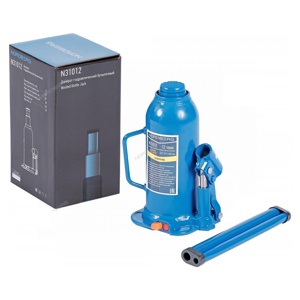 Домкрат бутылочный  NORDBERG N31012 12 т