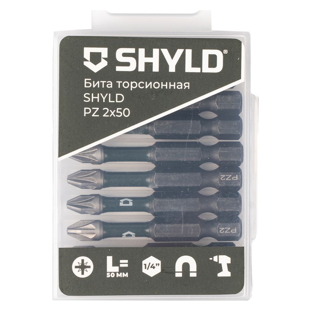 Бита SHYLD торсионная PZ2х50 (10шт.)(10360)