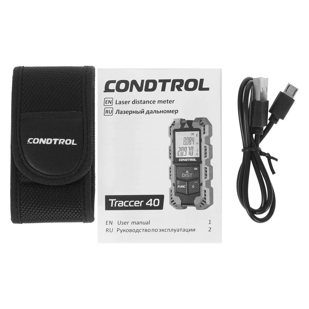 Измеритель длины лазерный CONDTROL Traccer 40