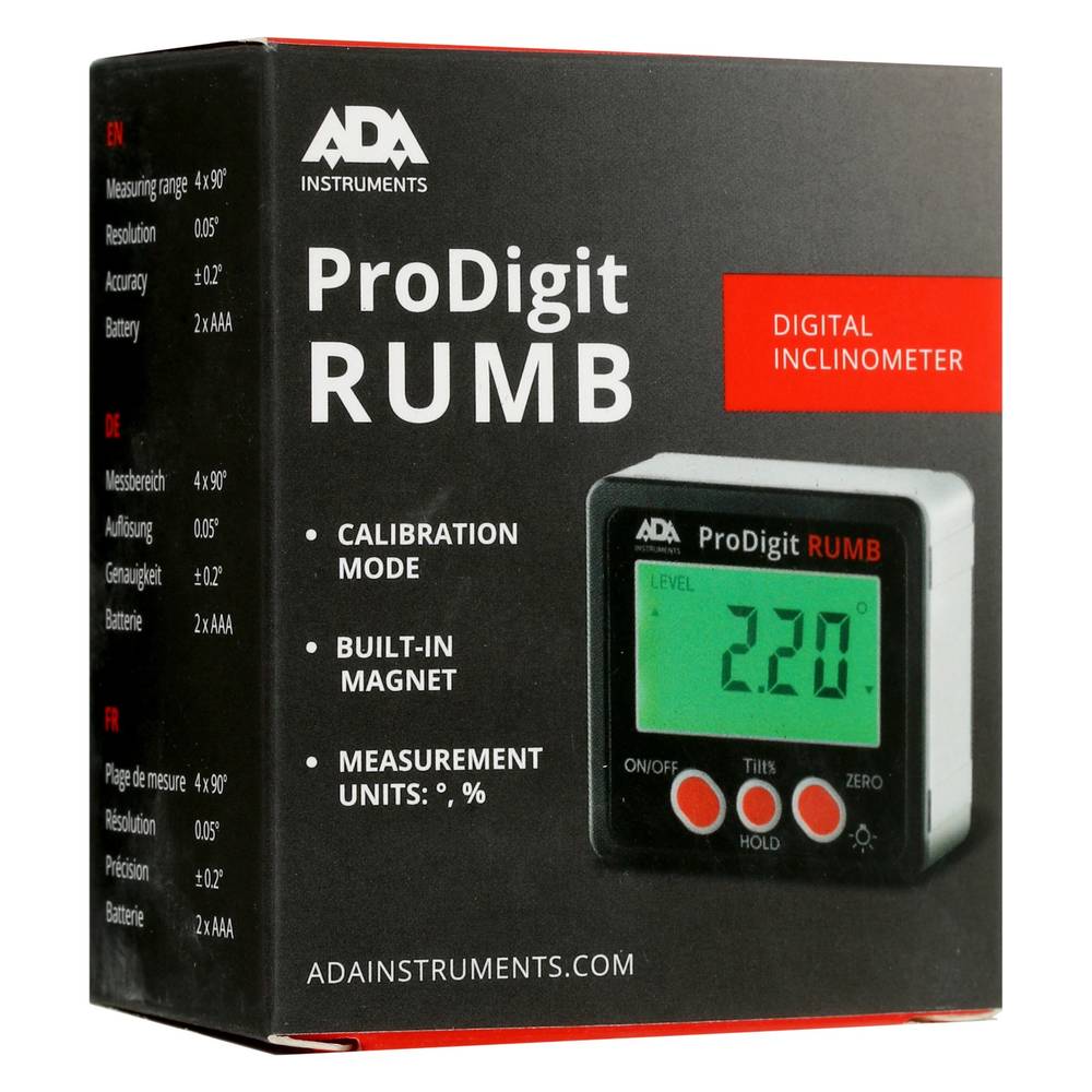 Угломер цифровой ADA Pro-Digit RUMB