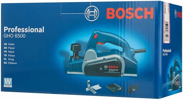 Рубанок Bosch GHO 6500