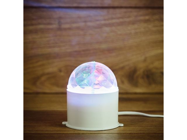 Диско-лампа светодиодная в компактном корпусе, 230 В NEON-NIGHT