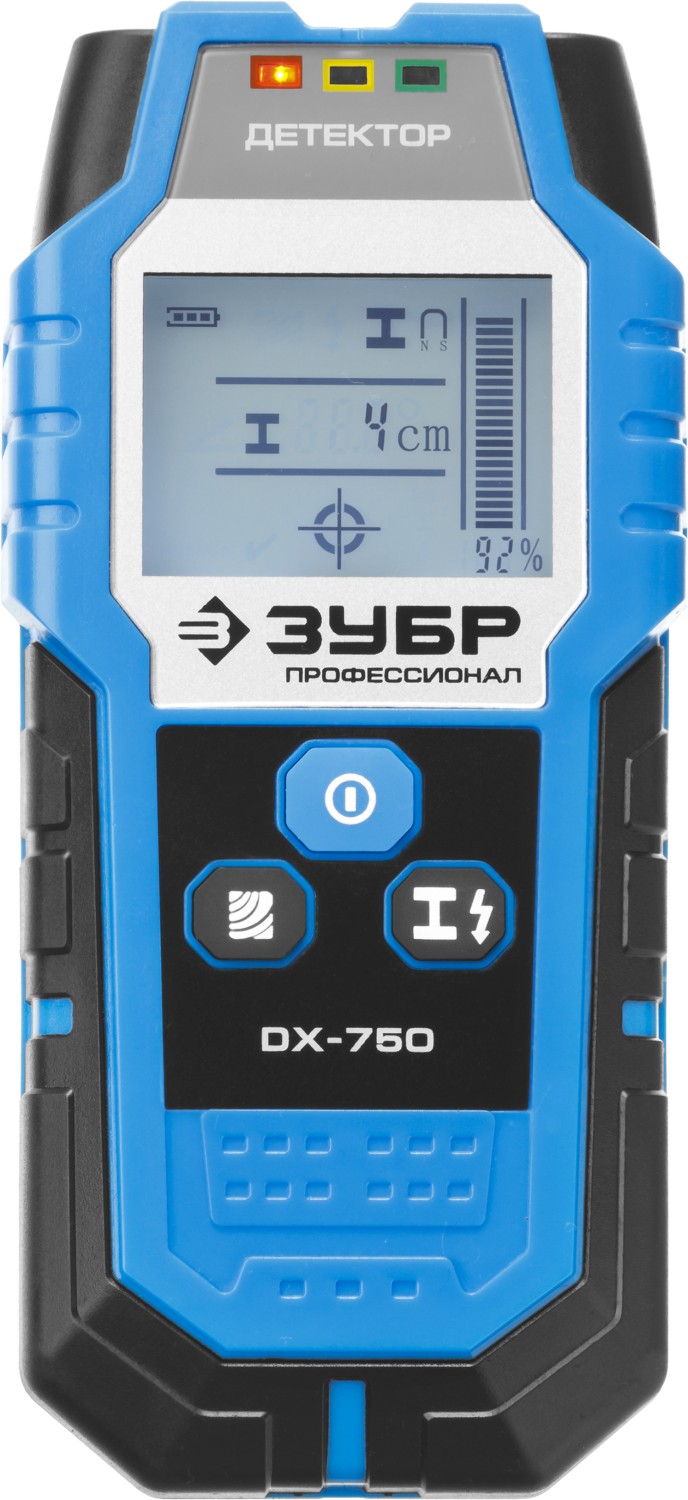ЗУБР DX - 750, 100 мм, универсальный детектор проводки, Профессионал (45260)