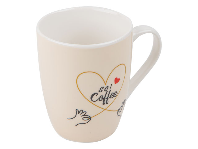 Кружка керамическая, 360 мл, So! Coffee, PERFECTO LINEA