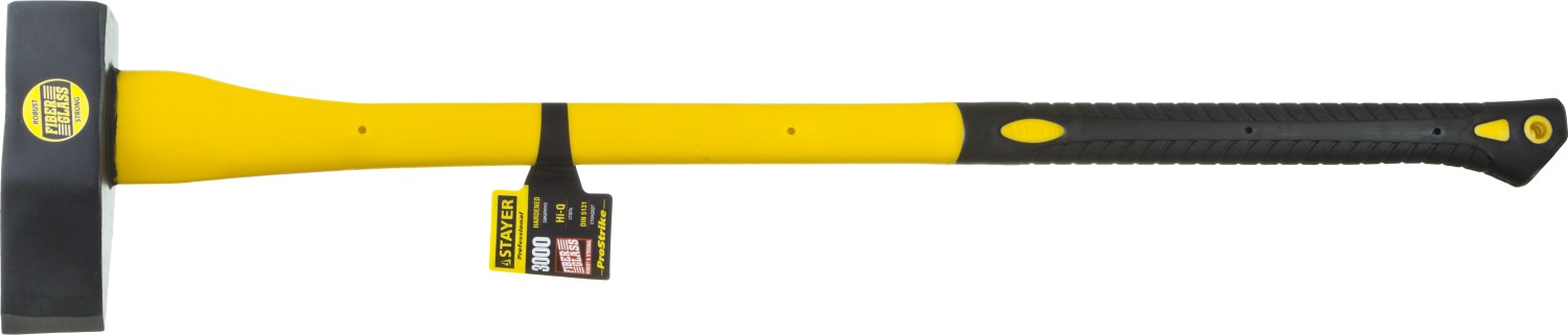 STAYER FIBERGLASS, 3000/3800 г, 900 мм, тяжелый кованый колун, Professional (20624-30)