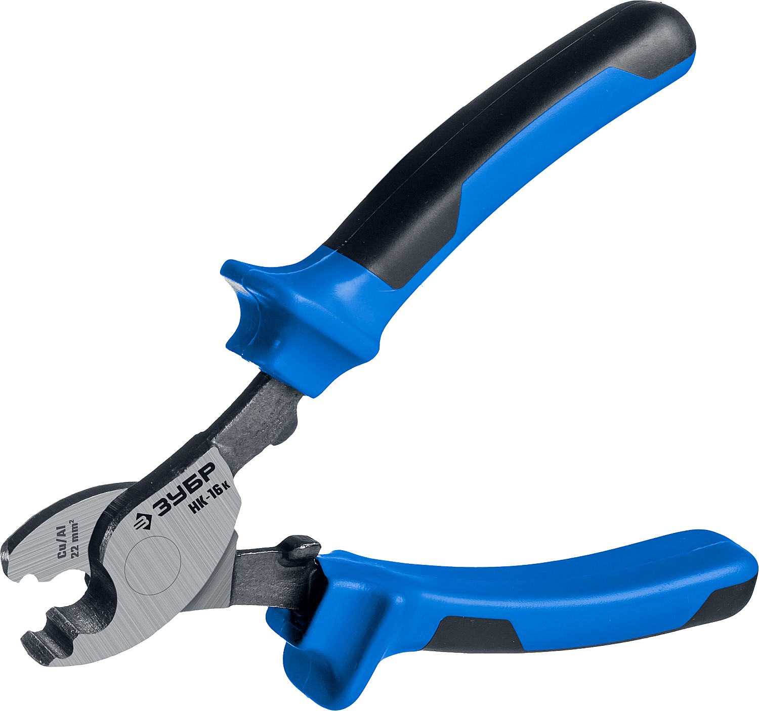 ЗУБР НК-16K, d 9 мм, 165 мм, 2-к рукоятки, кабелерез, Профессионал (23344-16)