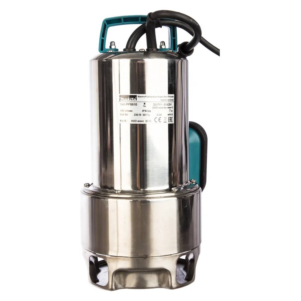 Насос дренажный погружной Makita PF0610