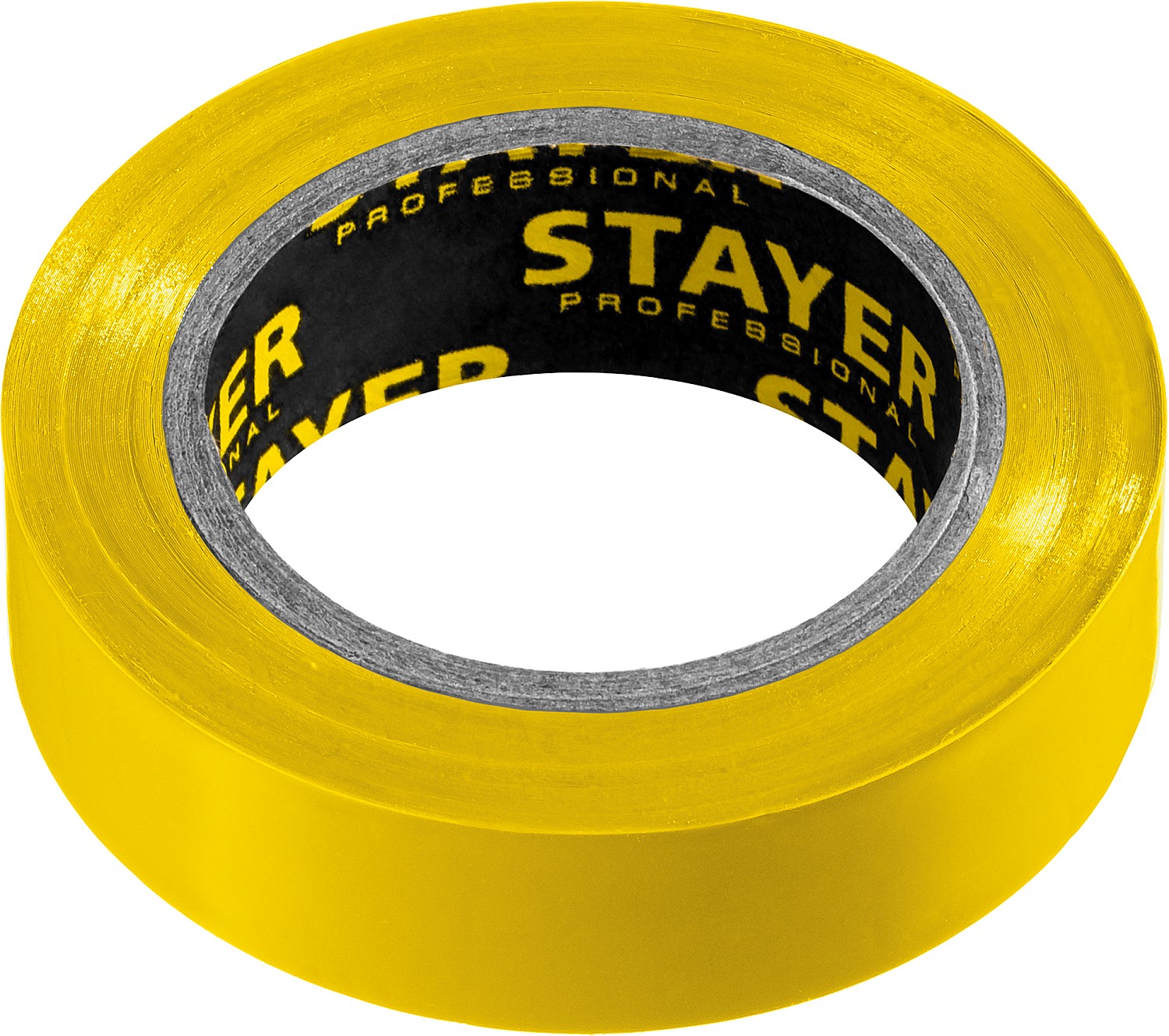 STAYER PROTECT-10, 15 мм х 10 м, 5 000 В, желтая, не поддерживает горение, изолента ПВХ, Professional (12291-Y)