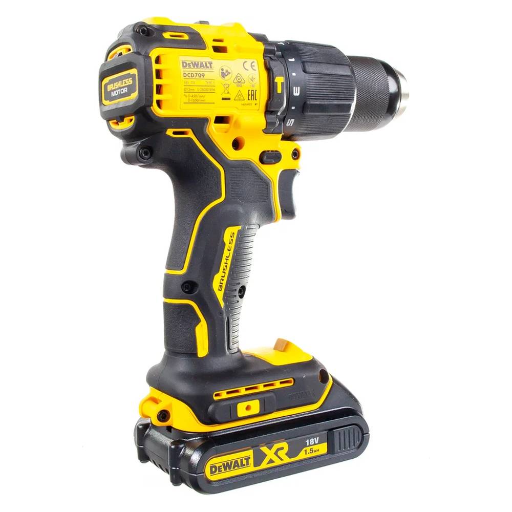 Шуруповерт аккумуляторный DeWalt DCD709S2T