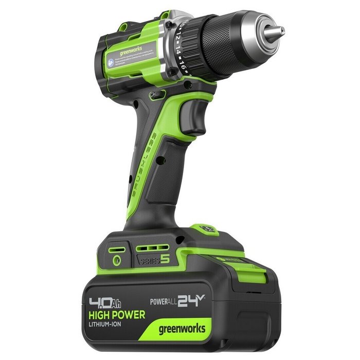 Дрель-шуруповерт аккумуляторная Greenworks DD560 (АКБ 4Ач,ЗУ)