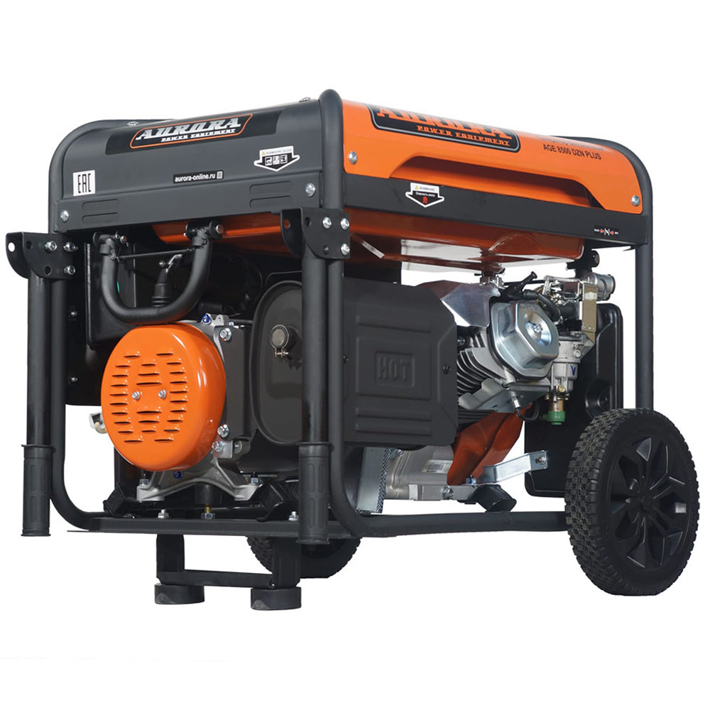 Генератор бензиновый AURORA AGE 8500 DZN PLUS с блоком автоматики 14684 14684